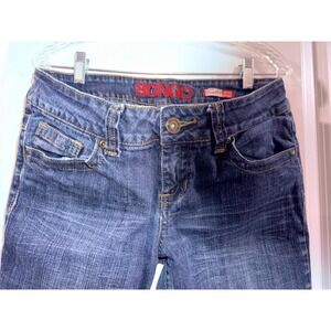 Bongo Women's 32X28 Girls Juniors Ultra Skinny Jeans Blue Wash‎ Denim